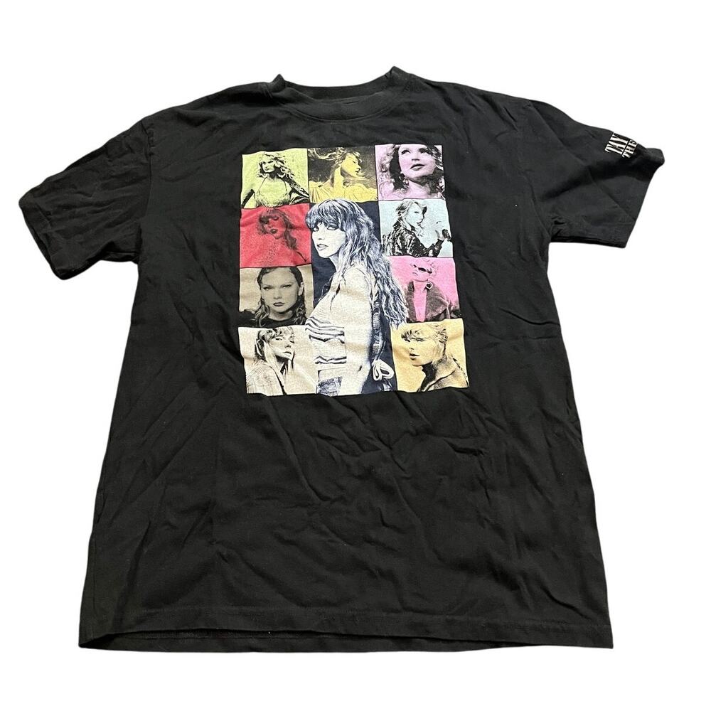 Taylor Swift The Eras Tour Shirt Concert Black Unisex Band Music Official Small